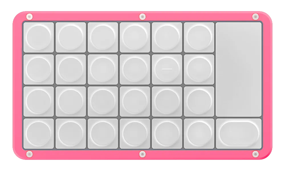poached-eggs | かわいさと実用性を兼ね備えた無線分割キーボード